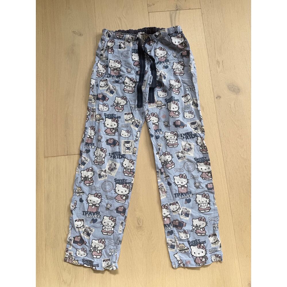 Oysho Hello Kitty 100% cotton Pajama Pants Medium